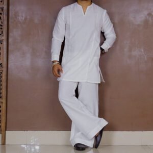 House of Pataudi Jashn Kurta with Trousers for Men