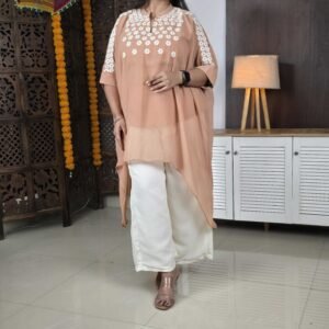 Womanista Embroidered kaftan co-ord set for Women