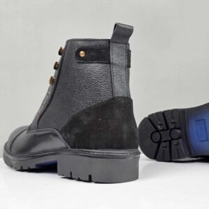 Bacca Bucci DRAGON Splash proof full Leather Bikers Boots for Men
