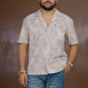 THE BEAR HOUSE Tropical Printed Casual Shirt