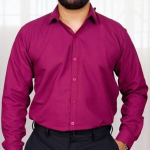 FUBAR Spread Collar Slim Fit Casual Shirt for Men