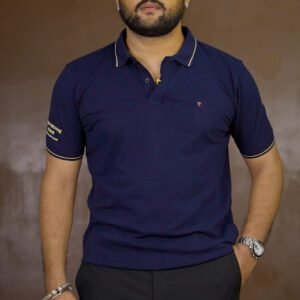 Louis Philippe Jeans Polo Collar Casual T-shirt for Men
