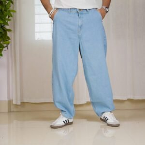 Glitchez Casual Baggy Fit Jeans for Men
