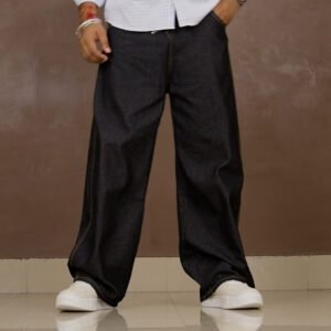StyleCast x Revolte Wide Leg Mid-Rise Jeans for Men