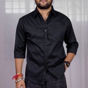 StyleCast x Revolte Spread Collar Regular Fit Shirt for Men