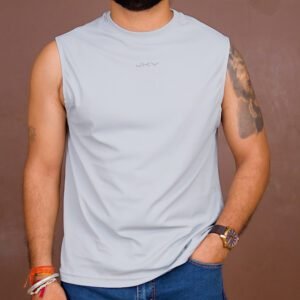 Jockey Microfiber Fabric Oversized Tank Top for Men