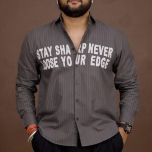 Powerlook Printed Casual Shirt for men
