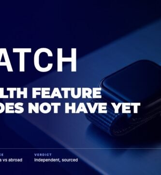 Apple Watch brand audit by FashionAudit: Apple Watch logo over a sleek square-cased smartwatch with a woven sport band