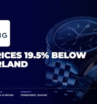 Breitling brand audit by FashionAudit: Breitling logo over a large stainless steel aviation chronograph watch with a slide-rule bezel