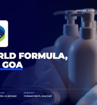 Cetaphil brand audit by FashionAudit: Cetaphil logo over gentle cleanser pump bottles with soft white towels