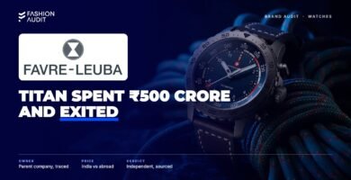 Favre Leuba brand audit by FashionAudit: Favre Leuba logo over a mountaineering tool watch on rope and rock