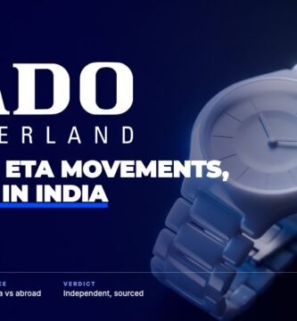 Rado brand audit by FashionAudit: Rado logo over a high-tech ceramic watch